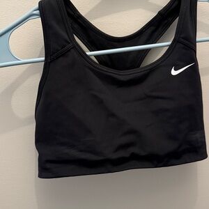 Nike Black and White Athletic Bra